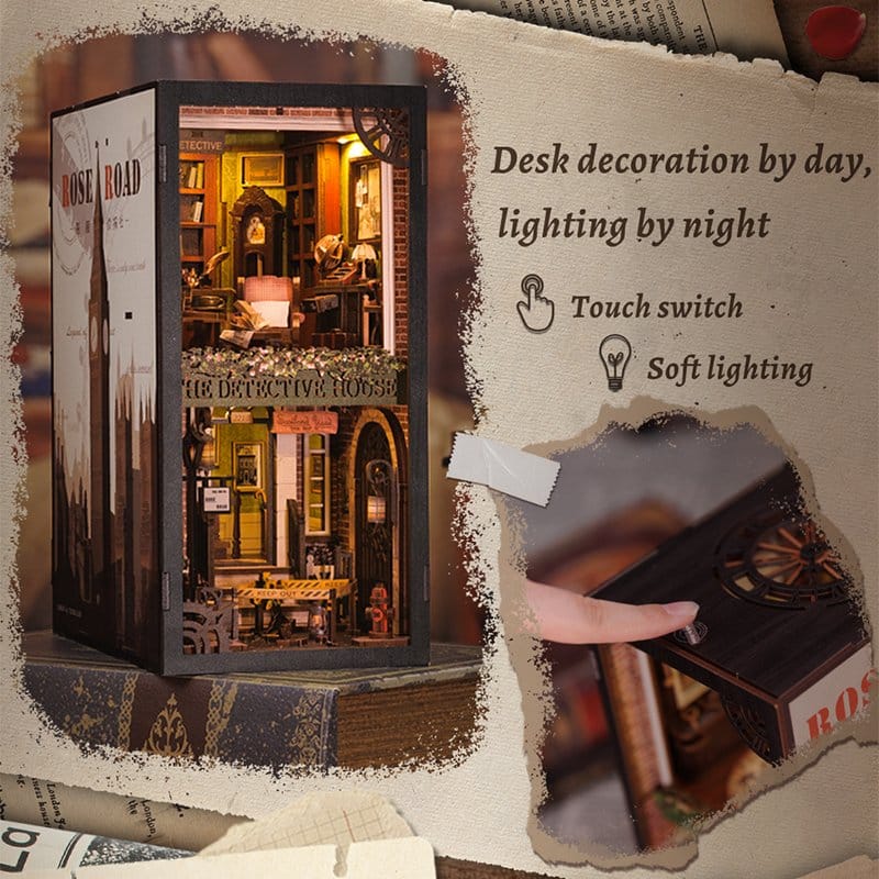 Book Nook Rose Detective Agency 23 x 11 cm   6975436180142