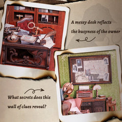 Book Nook Rose Detective Agency 23 x 11 cm   6975436180142