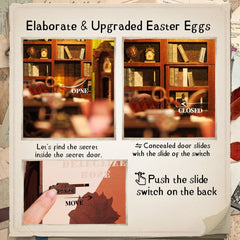 Book Nook Rose Detective Agency 23 x 11 cm   6975436180142