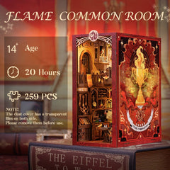 Book Nook Flame Common Room 23 x 11 cm   6975436180159