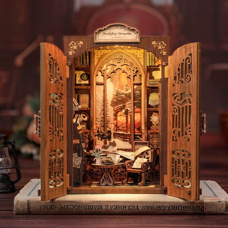 Book Nook Bookshop Memories 17 x 10 cm   6975436180302
