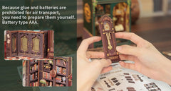 Book Nook Owl Bookstore 17 x 12 cm   6975436180371