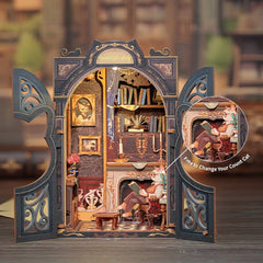 Book Nook Count Cat´s Study 17 x 12 cm   6975436180388