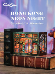 Book Nook Hong Kong Neon Light 13 x 17 cm 6975436180586