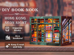 Book Nook Hong Kong Neon Light 13 x 17 cm 6975436180586