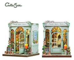 Miniature House Model Kit Champs-Élysées Florist 18 x 16 cm   6975436180753