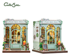 Miniature House Model Kit Champs-Élysées Florist 18 x 16 cm   6975436180753