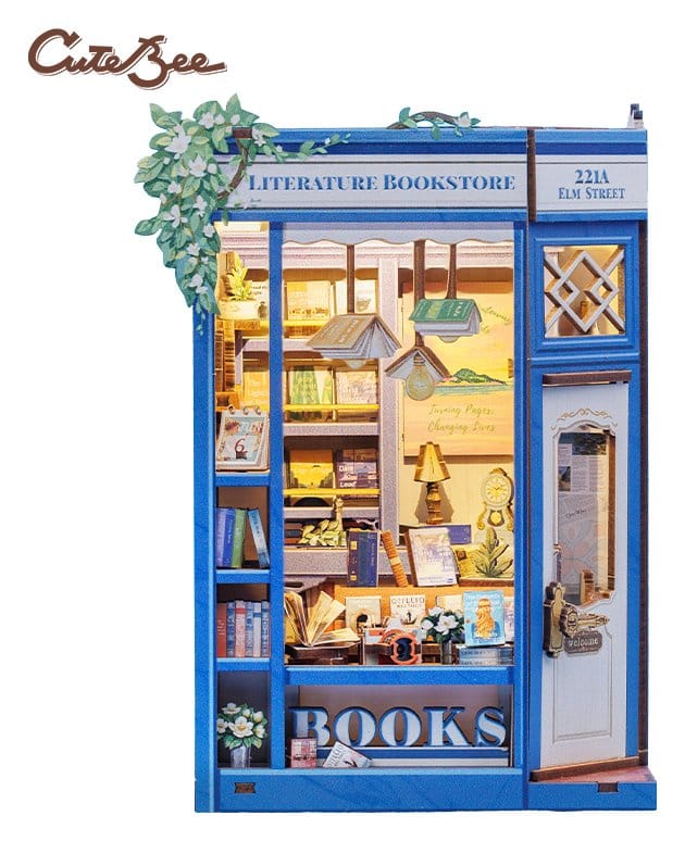 Book Nook Literature Bookstore 17 x 12 cm     6975436180869