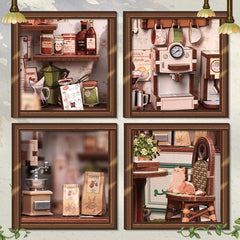 Miniature House Model Kit Sunny Cafe 20 x 16 cm   6975436181057