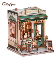 Miniature House Model Kit Sunny Cafe 20 x 16 cm   6975436181057