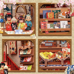 Miniature House Model Kit Tsukino Eogi-dou 19 x 14 cm   6975436181231