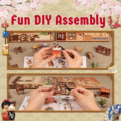 Miniature House Model Kit Tsukino Eogi-dou 19 x 14 cm   6975436181231