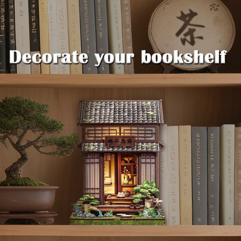 Miniature House Model Kit Kirishima Cha-an 19 x 14 cm 6975436181248