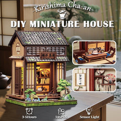Miniature House Model Kit Kirishima Cha-an 19 x 14 cm 6975436181248