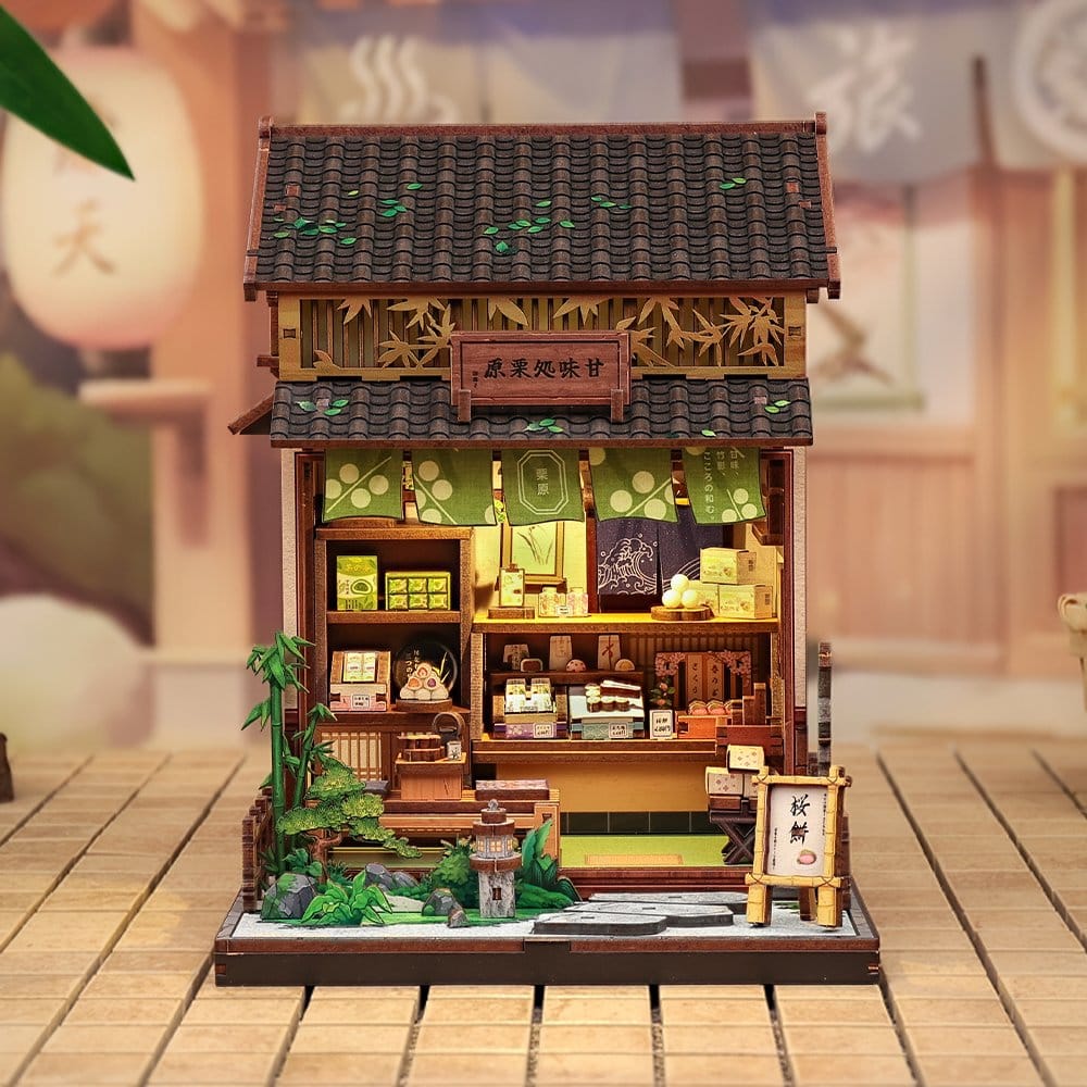 Miniature House Model Kit Kanmi-dokoro Kurihara 19 x 15 cm   6975436181255