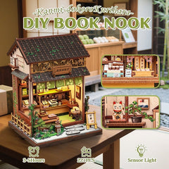 Miniature House Model Kit Kanmi-dokoro Kurihara 19 x 15 cm   6975436181255