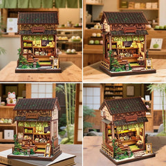 Miniature House Model Kit Kanmi-dokoro Kurihara 19 x 15 cm   6975436181255