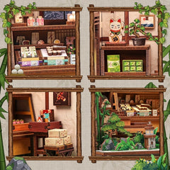 Miniature House Model Kit Kanmi-dokoro Kurihara 19 x 15 cm   6975436181255