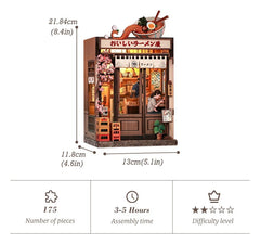 Miniature House Model Kit Oishii Kyoto 22 x 13 cm   6975436181286