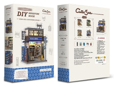 Miniature House Model Kit Beika-cho Convenience Store 22 x 15 cm   6975436181323