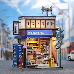Miniature House Model Kit Beika-cho Convenience Store 22 x 15 cm   6975436181323