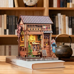 Miniature House Model Kit Sakura O Kimono Shop 19 x 14 cm   6975436181330
