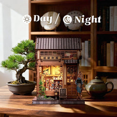 Miniature House Model Kit Sakura O Kimono Shop 19 x 14 cm   6975436181330