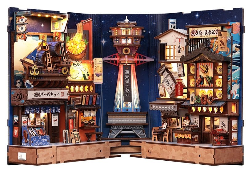 Book Nook Tsutenkaku Ichiban Street 23 x 12 cm 6975436181484