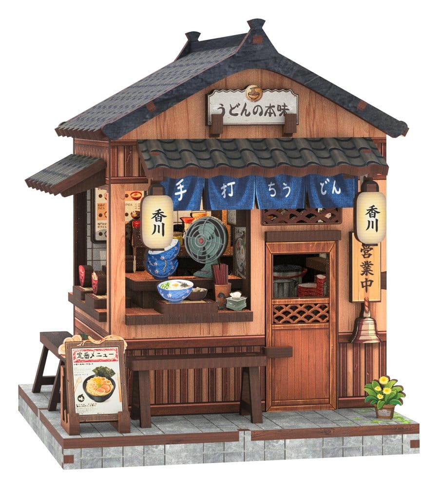 Miniature House Model Kit Kagawa Udon House 11 x 9 cm 6975436181514