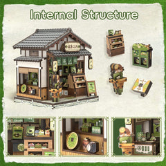 Miniature House Model Kit Kyoto Matcha Cottage 11 x 9 cm 6975436181521