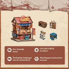 Miniature House Model Kit Osaka Takoyaki 12 x 9 cm 6975436181538