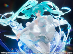 Hatsune Miku PVC Statue 1/7 Hatsune Miku - Crystal Dress Ver. 22 cm      4580787174133