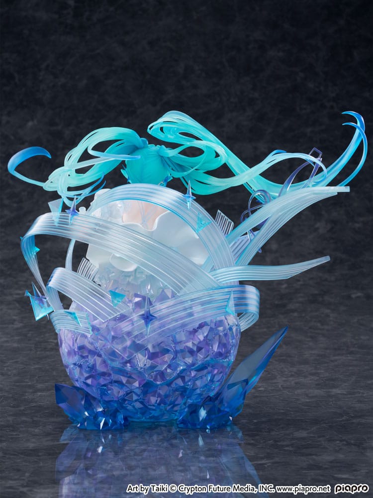 Hatsune Miku PVC Statue 1/7 Hatsune Miku - Crystal Dress Ver. 22 cm      4580787174133