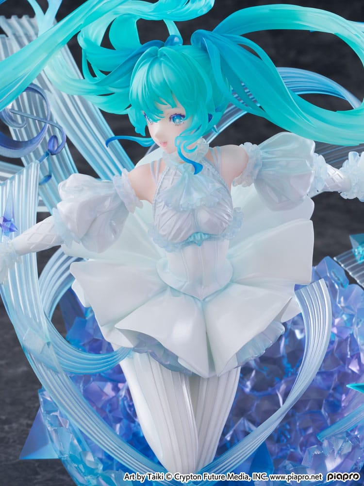 Hatsune Miku PVC Statue 1/7 Hatsune Miku - Crystal Dress Ver. 22 cm      4580787174133