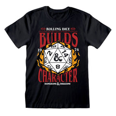Dungeons & Dragons T-Shirt Builds Character Size XL 5056599783478