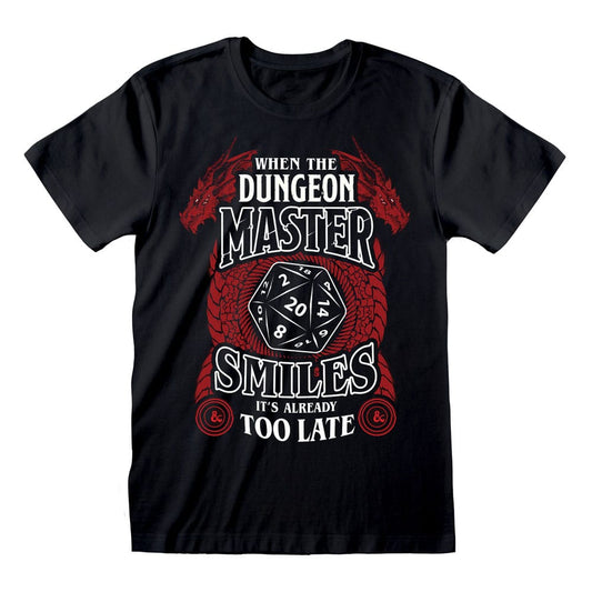 Dungeons & Dragons T-Shirt When The Dungeon Master Smiles Size S 5056688513788
