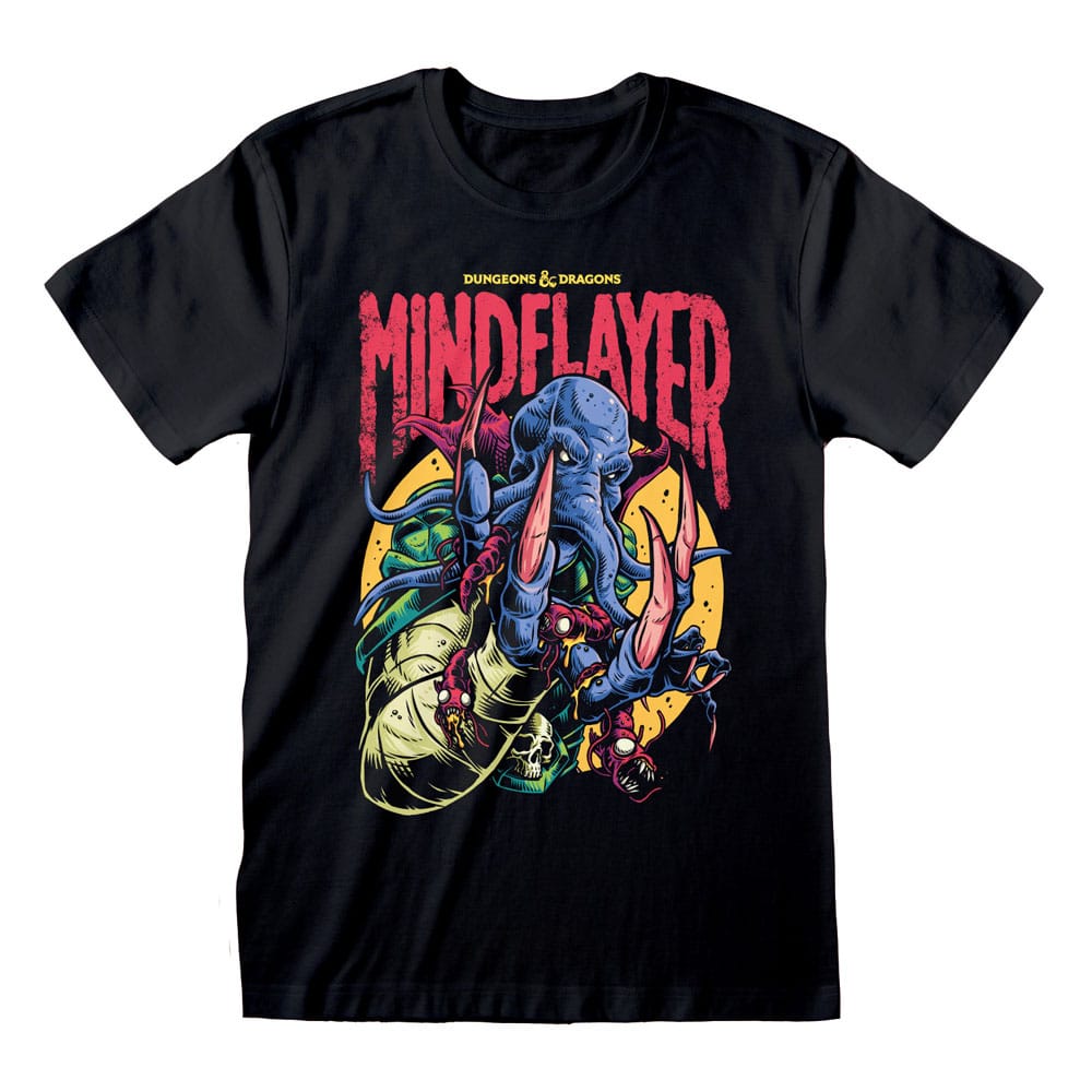 Dungeons & Dragons T-Shirt Mindflayer Colour Pop Size S 5056599783744