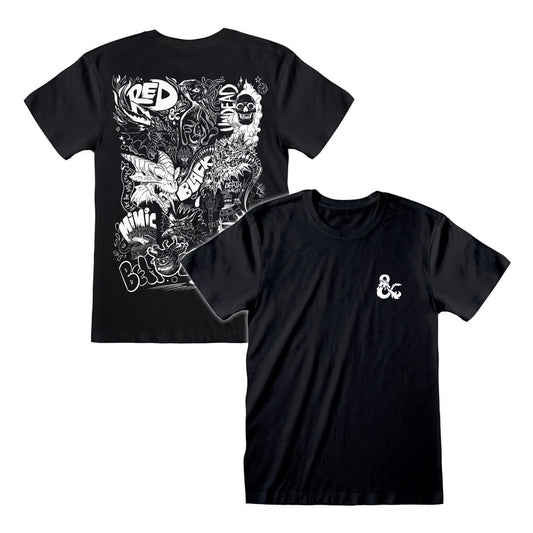 Dungeons & Dragons T-Shirt Doodle Size S 5056811544399