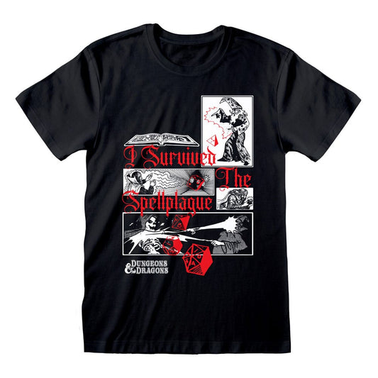 Dungeons & Dragons T-Shirt I Survived The Spellplague Size S 5056811544344