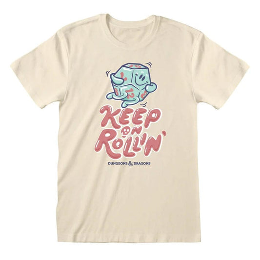 Dungeons & Dragons T-Shirt Keep On Rolling Size S 5056811549318