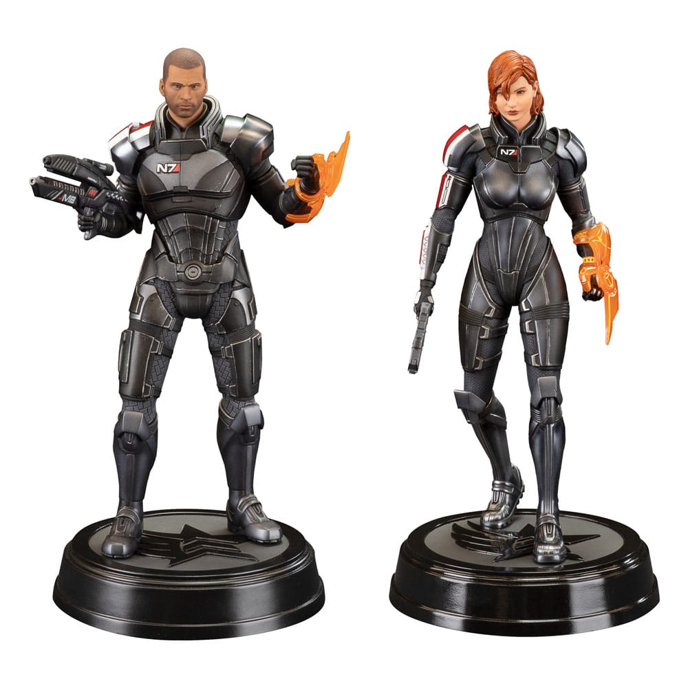Mass Effect PVC Statue Commander John Shepard 23 cm 0761568014136