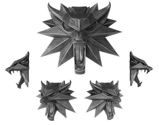 Witcher 3 Wild Hunt Wolf Wall Sculpture 15 X 15 Cm - Amuzzi