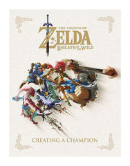 Legend of Zelda Breath of the Wild Art Book Creating A Champion 9781506710105