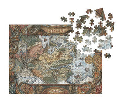 Dragon Age Jigsaw Puzzle World Of Thedas Map (1000 Pieces) - Amuzzi