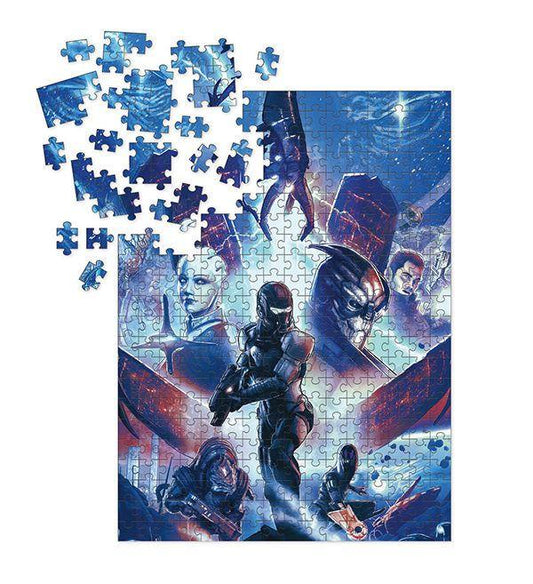 Mass Effect Jigsaw Puzzle Heroes (1000 Pieces) - Amuzzi