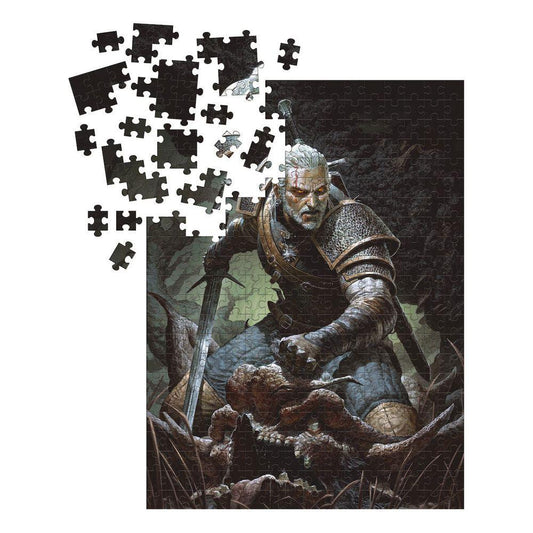The Witcher 3 Wild Hunt Puzzle Geralt - Trophy 0761568008159