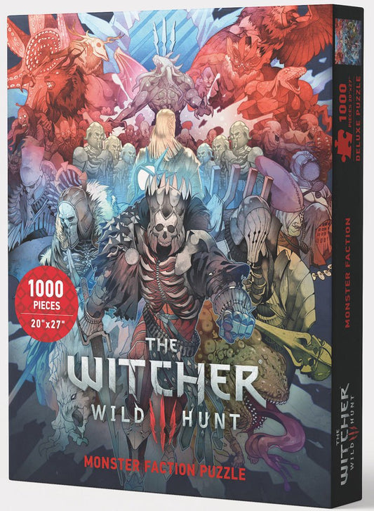 The Witcher 3 Wild Hunt Puzzle Monster Faction 0761568009620