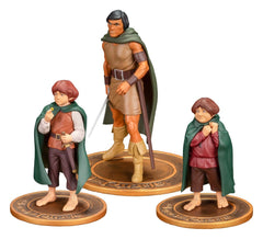 Der Herr der Ringe Animated Film PVC Figuren 3er-Pack Frodo, Aragorn, and SamwiseLord of the Rings Animated Film PVC Figures 3-Pack Frodo, Aragorn, and SamwiseLe Seigneur des Anneaux Animated Film pack 3 figurines PVC Frodo, Aragorn, and SamwiseEl Señor d 0761568015522