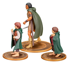Der Herr der Ringe Animated Film PVC Figuren 3er-Pack Frodo, Aragorn, and SamwiseLord of the Rings Animated Film PVC Figures 3-Pack Frodo, Aragorn, and SamwiseLe Seigneur des Anneaux Animated Film pack 3 figurines PVC Frodo, Aragorn, and SamwiseEl Señor d 0761568015522