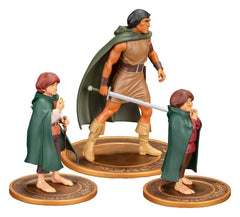 Der Herr der Ringe Animated Film PVC Figuren 3er-Pack Frodo, Aragorn, and SamwiseLord of the Rings Animated Film PVC Figures 3-Pack Frodo, Aragorn, and SamwiseLe Seigneur des Anneaux Animated Film pack 3 figurines PVC Frodo, Aragorn, and SamwiseEl Señor d 0761568015522